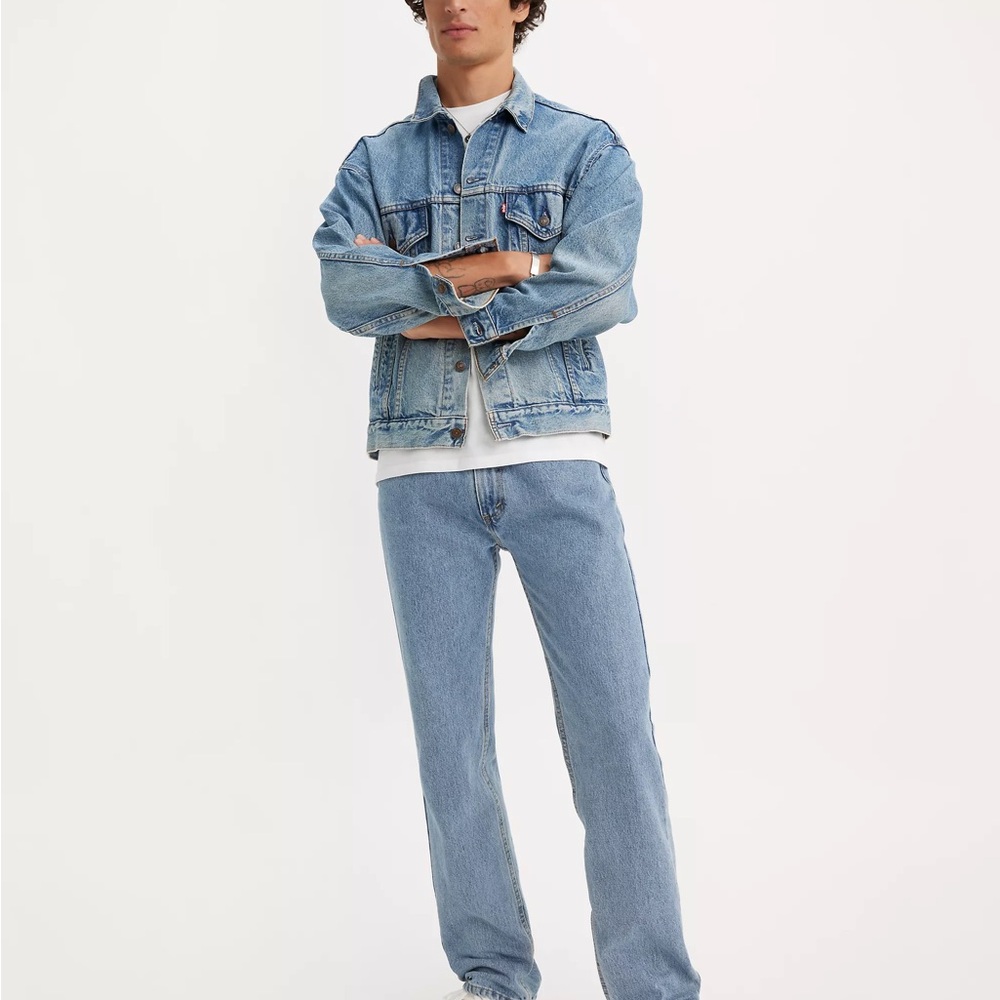 LEVI’S Men’s 505 Regular Fit Jeans, Size 32x34